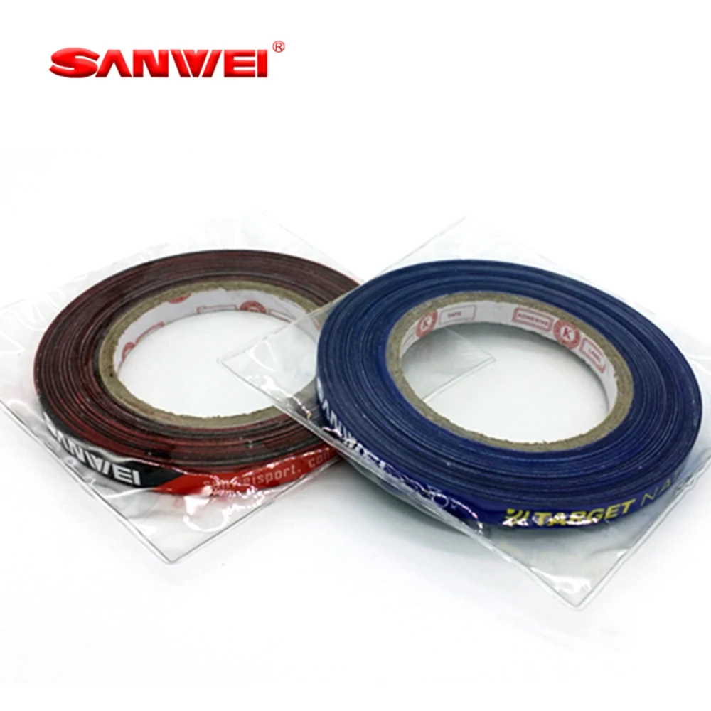 

Original SANWEI Fiber Edge Guard Tape 25M High Quality Fiber Edge Guard Table Tennis Accessories