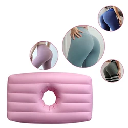 Bed Mattress Inflatable with Hole for Sleeping After Butt Surgery Recovery, Butt Lift Recovery Bed Air Soft Matress, Pink, Black