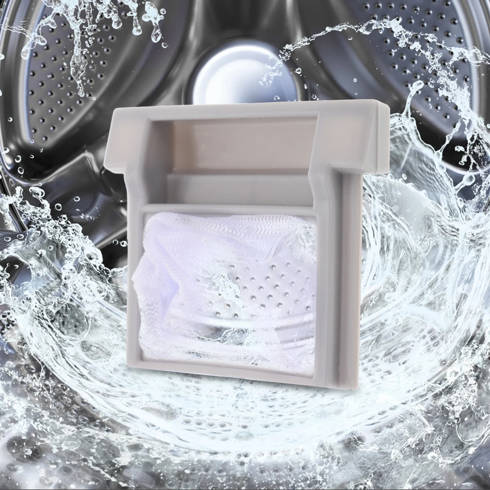 

2Pcs Washing Machine Filter Bags Nylon Mesh Hair Catcher for Laundry Washing Machines Lint Filter Laundry Cleaner Accessories