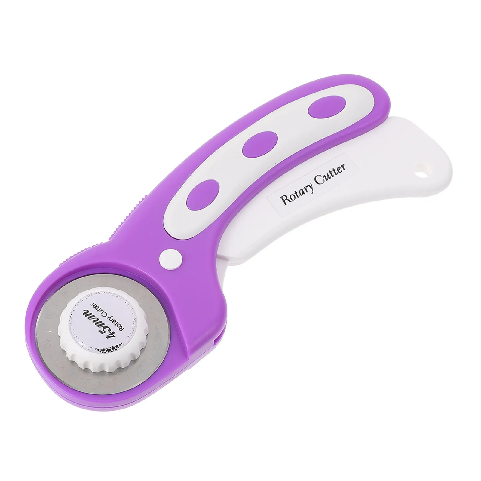 1 pz taglierina a rullo strumento per tagliare il tessuto rispettoso dell'ambiente manico ergonomico perfetto per l'artigianato della carta del tessuto industriale