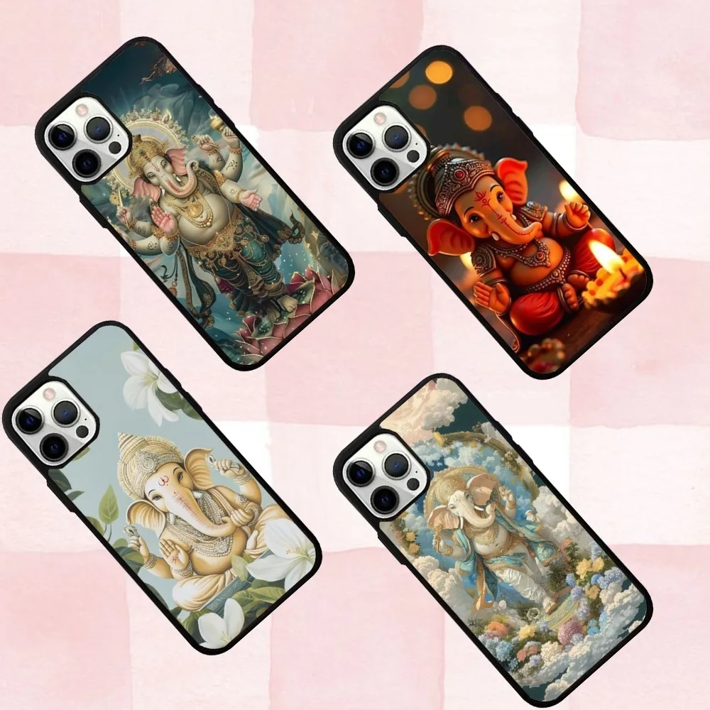 

Ganesh Elephant God Phone Case For IPhone 16,se4,15,Pro,Max,Case 14,Plus,13,12,11 Magesafe Magnetic Wireless Charge Cover