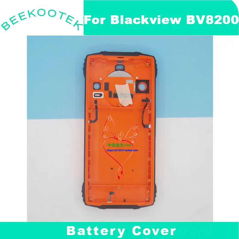 Original Blackview BV8200 Battery Cover Rear Cover sub Screen Receiver Fingerprint Cable Accessories For Blackview BV8200 Phone