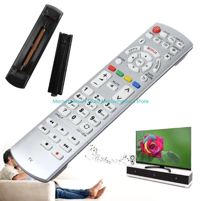 

W91A Remote Control Replacement for N2QAYB001010/N2QAYB000842 Media Player Accessory