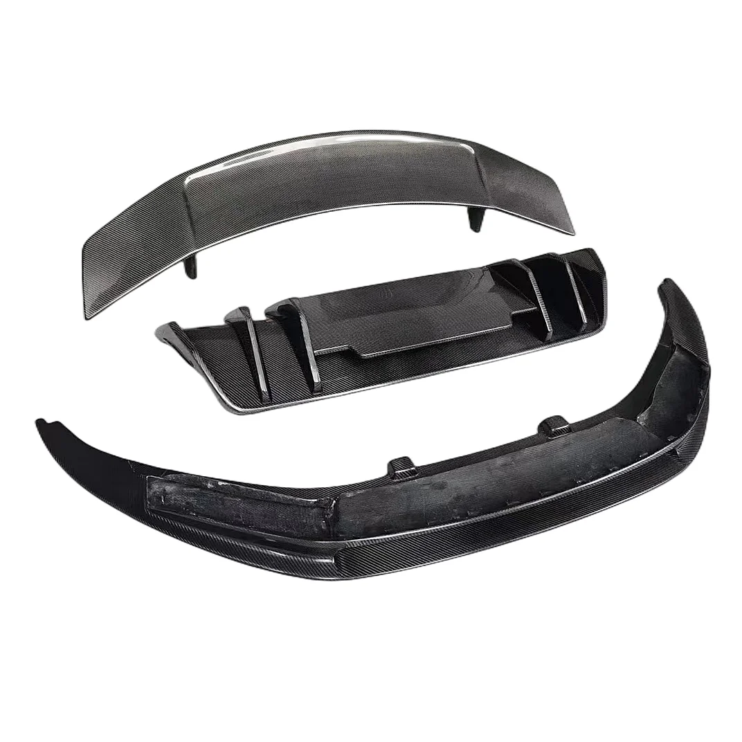 

High Quality Carbon Fiber V Style Body Kit for Audi R8 V8 V10 Upgrade Modification Aerodynamic Kit Rear Bumper Diffuse