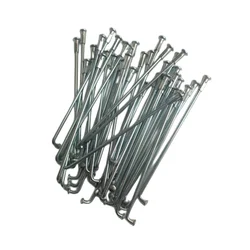 37 pcs E-bike Spokes 10G 3.0mm diameter Bicycle Spokes length 55~160mm + Nipple Sliver color knitting needles