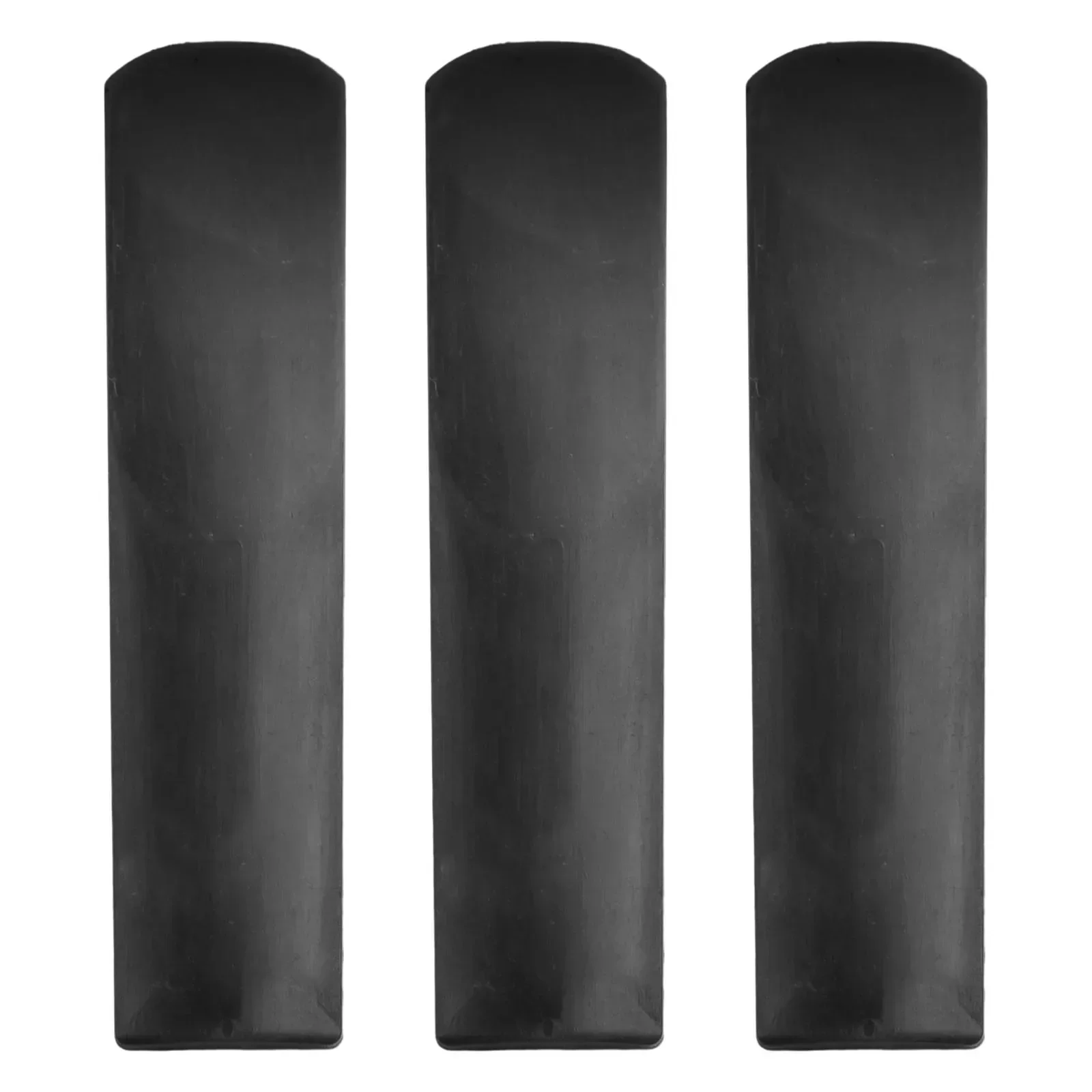 Experimente qualidade de som excepcional com palhetas de saxofone de plástico de resina de 3 unidades para clarinete soprano alto tenor sax