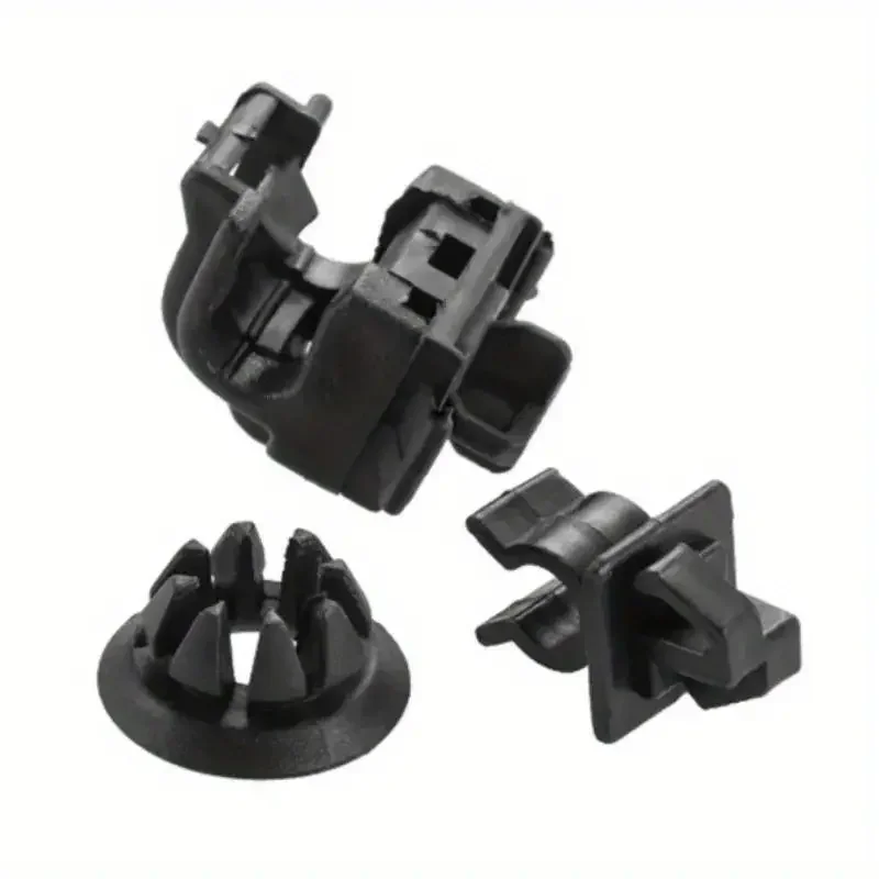 3Pcs/Set Car Hood Lever Bracket Automotive Interior Plastic Fastener Clip Opener Retainer Grommet Clip 90601-S84-A01 Car Parts