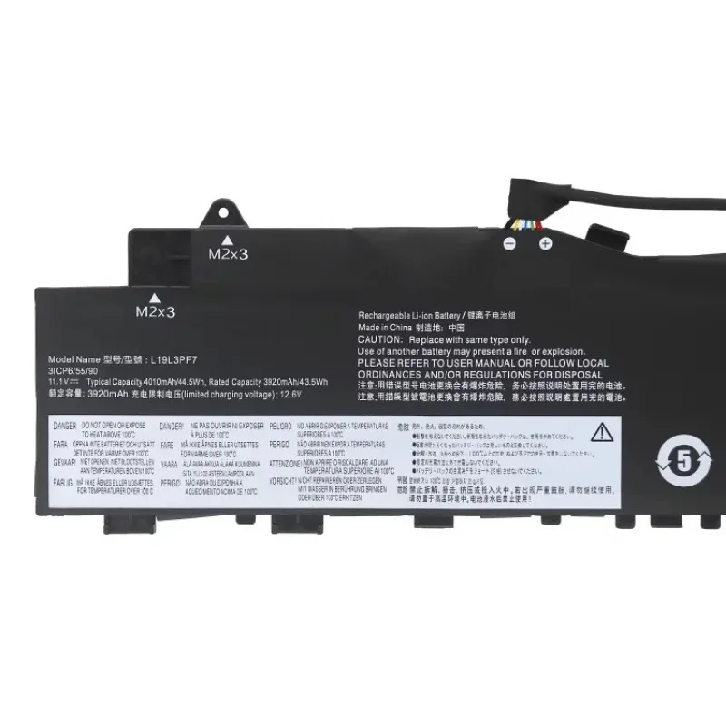 For Lenovo Xiaoxin Air 14IIL/14ARE/14ITL 2020/2021 Slim 5-14IIL0 L19M3PF3 L19L3PF7 L19C3PF3 11.1V 44.5wh Laptop Battery