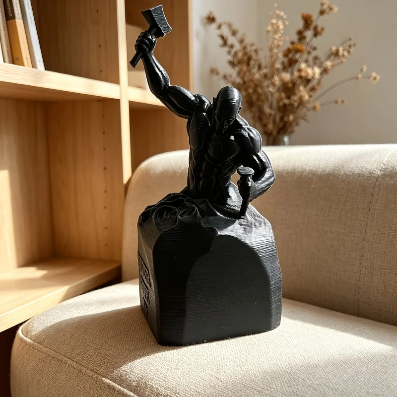 Never give up on your sculpted ornaments - Plastic resin figurines，Suitable for desktop decoration，Office Motivational Gifts，Stu