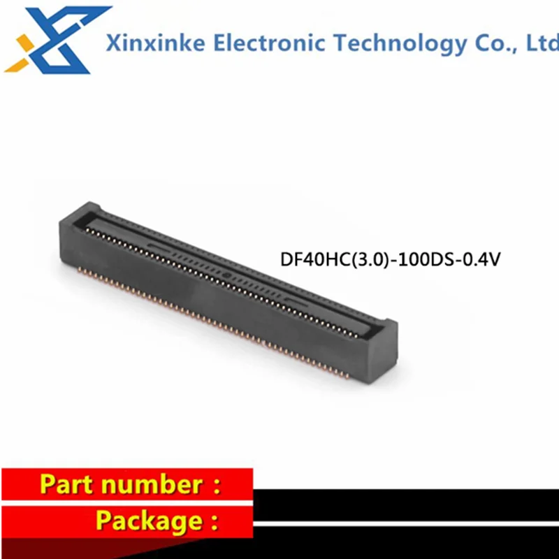 10PCS DF40HC(3.0)-100DS-0.4V(51) CM4 Socket 0.4mm  Vertical Backplane Connectors Board-to-board