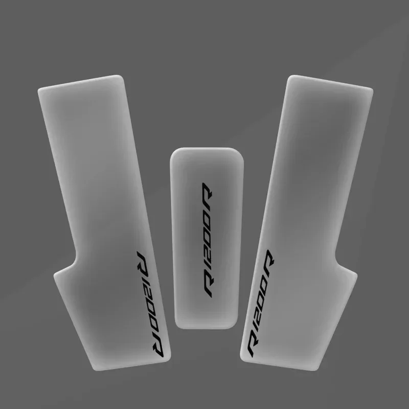 For R1200R 2014 R 1200 R 2009-2013, Fit Motorcycle Tank Pad, Transparent Fishbone Decal, 3D Epoxy Resin