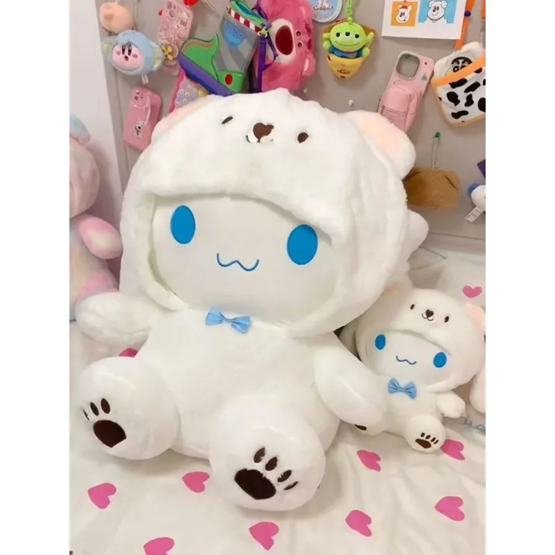 MINISO-Poupées d'oreiller Chiikawa Dora, jouet en peluche, cadeaux de vacances pour garçons et filles, chien enna, vinaigrette croisée, dégagement de beurre