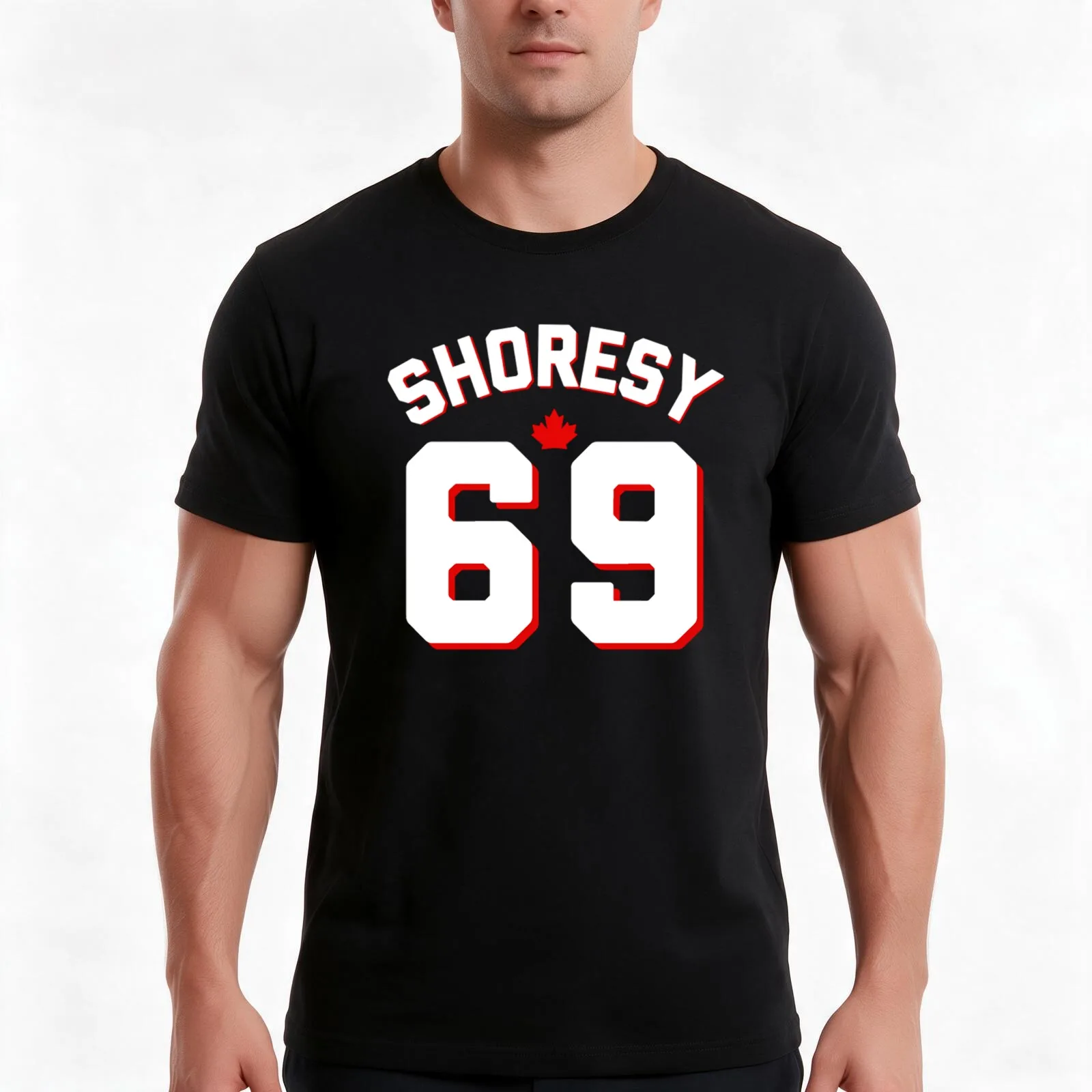 Shoresy Funny T-Shirt Summer Casual Cotton Tee Oversized Streetwear Tops Vintage Graphic Print Loose Fit Short Sleeve