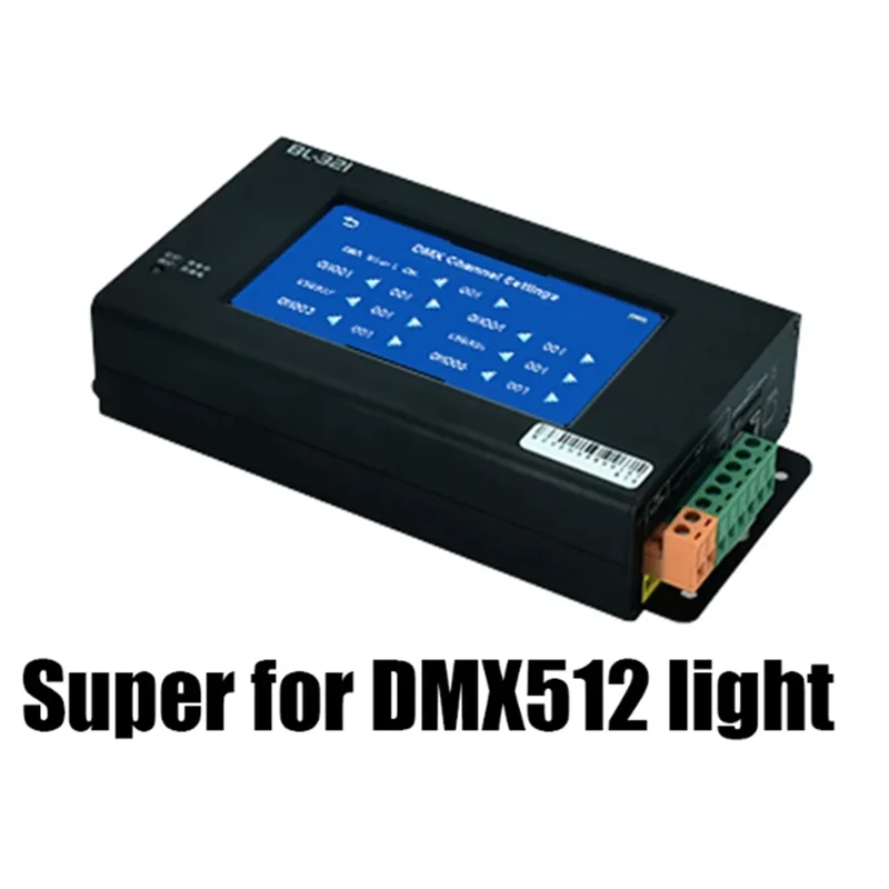 

BL321 DMX512 Stage Lamp Address Writer Controller UCS512 Light Address Writer DMX512 Stage Lamp Address Writer Controller