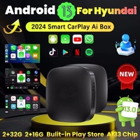 Android 13 Wireless Carplay Android Auto For Netflix Youtube For Hyundai SANTA FE TUCSON ELANTRA IONIQ 5 IONIQ 6 KONA NEXO VENUE