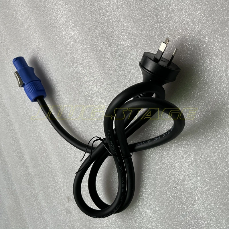 1pc 1.2m Powercon Power Cable 0.75mm2 1.5mm2 2.5mm2 for Stage Lighting LED Par Light Moving Head Machine