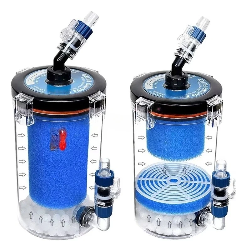 

Aquarium Fish Tank Filter Plastic External Canister Filtration Equipment for Kitchen Space