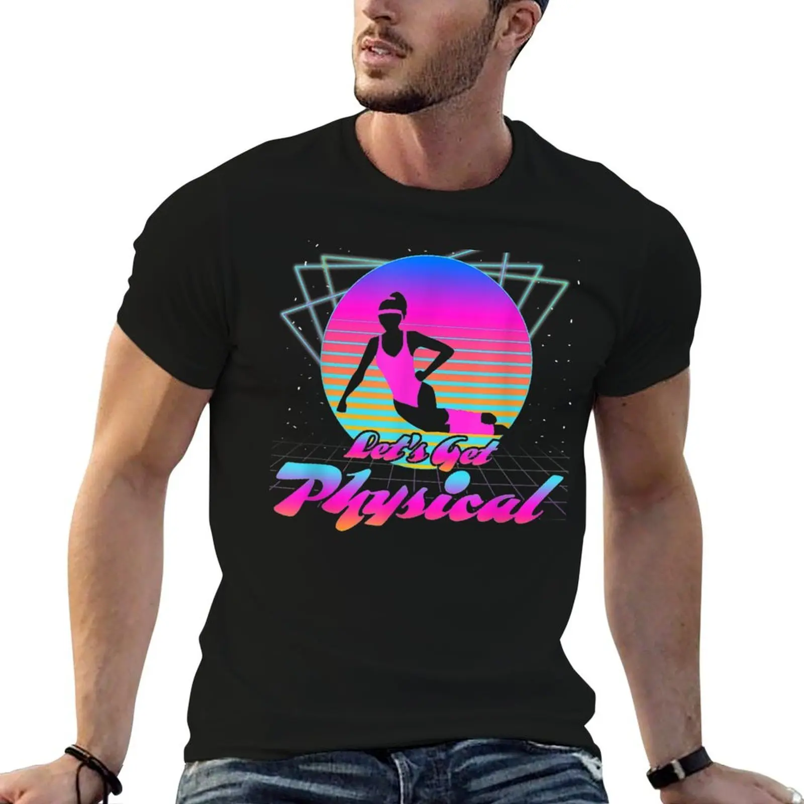 Let's Get Physical T-Shirt Louboutins summer tops mens t shirts pack