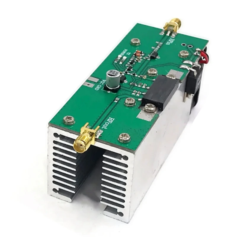 Nueva actualización 13W amplificador de potencia RF 433Mhz (335-480Mhz) amplificador de potencia de radiofrecuencia con disipador térmico