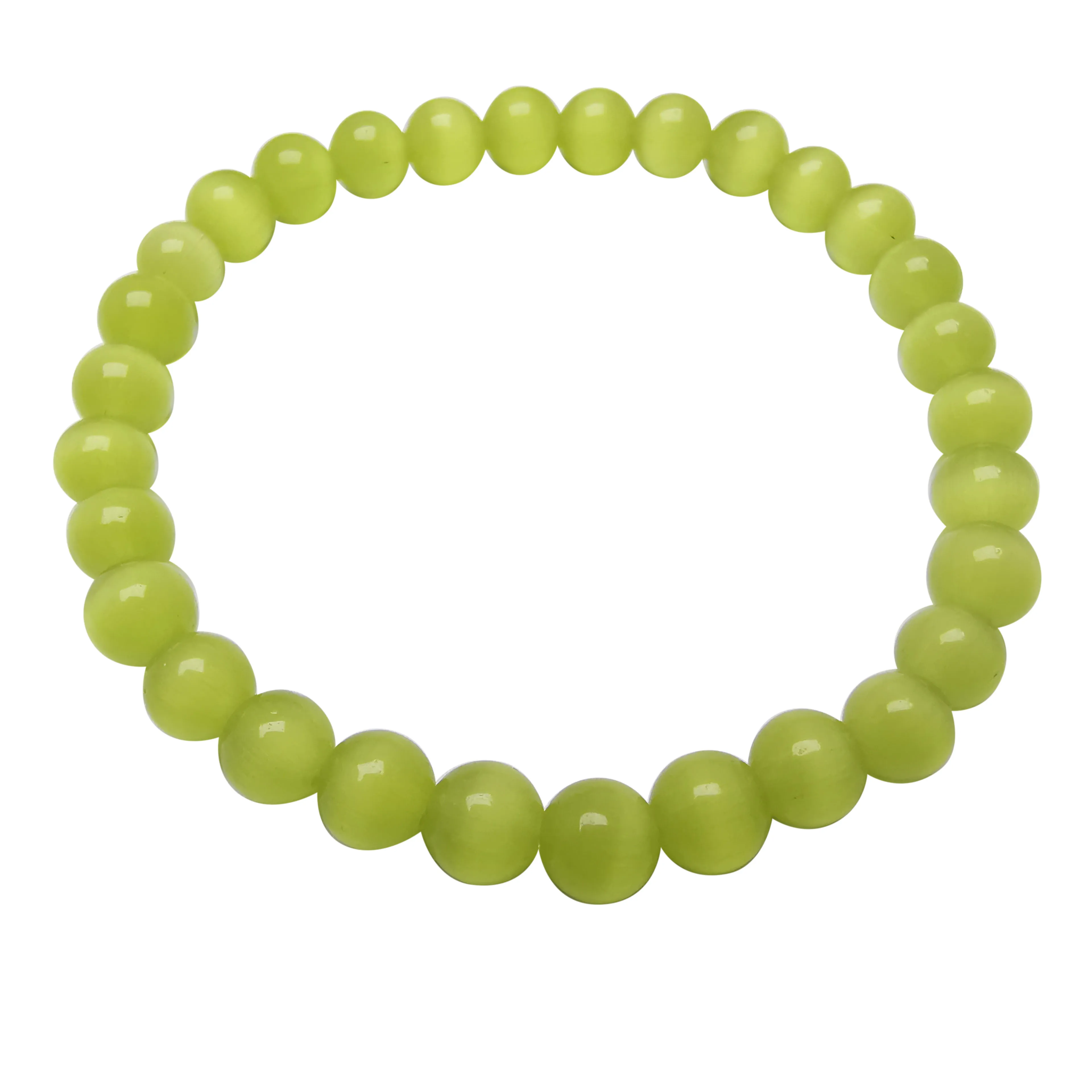 

Brilliant green cat's eye Energy Bracelet