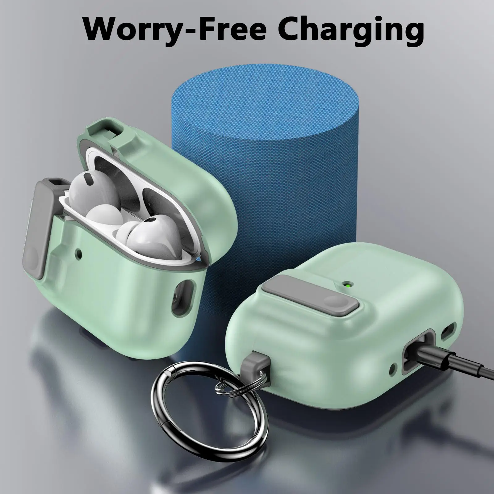 AirPods 4用ソフトTPUヘッドホンケースアクセサリー耐衝撃カバーワイヤレスイヤホン完全保護ケースAirPods Pro 2用