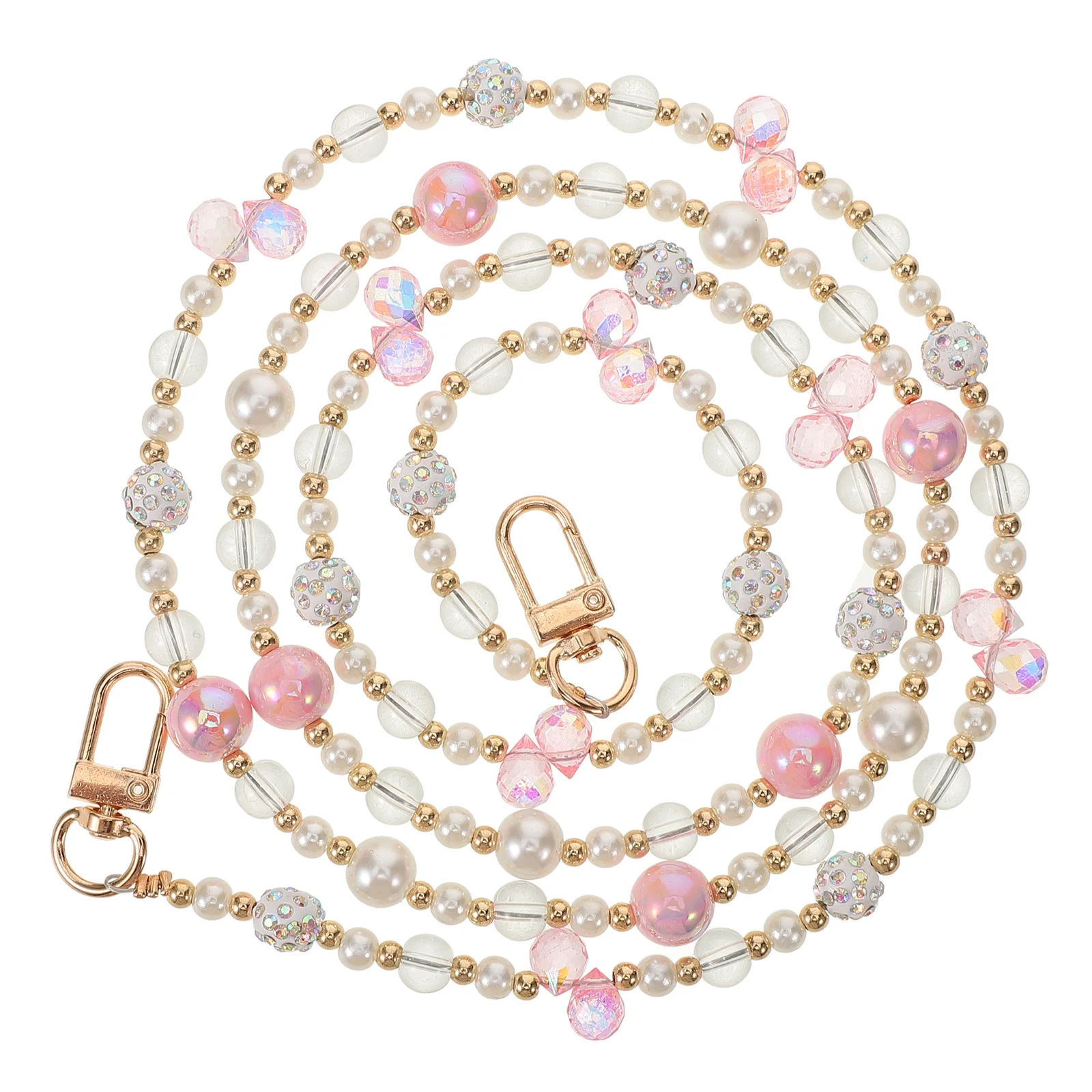 

Detachable Phone Crossbody Chain For Handbag Purse Replacement Diy Bag Decorative Chain Acrylic Buckle Accessory Bag Making