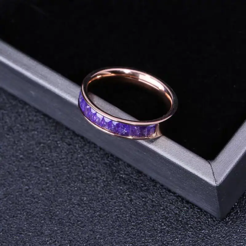 Anime Mo Dao Zu Shi Jiang Cheng Purple Ring Grandmaster of Demonic Cultivation Zinc Alloy Figure Finger Ring Cosplay Toys Gifts