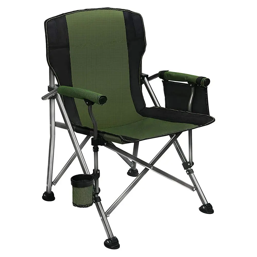 

Factory Wholesale Outdoor Portable Folding Camping Chair Beach Chair With Cup Holder Storage Bag For Hiking Fishing Travel