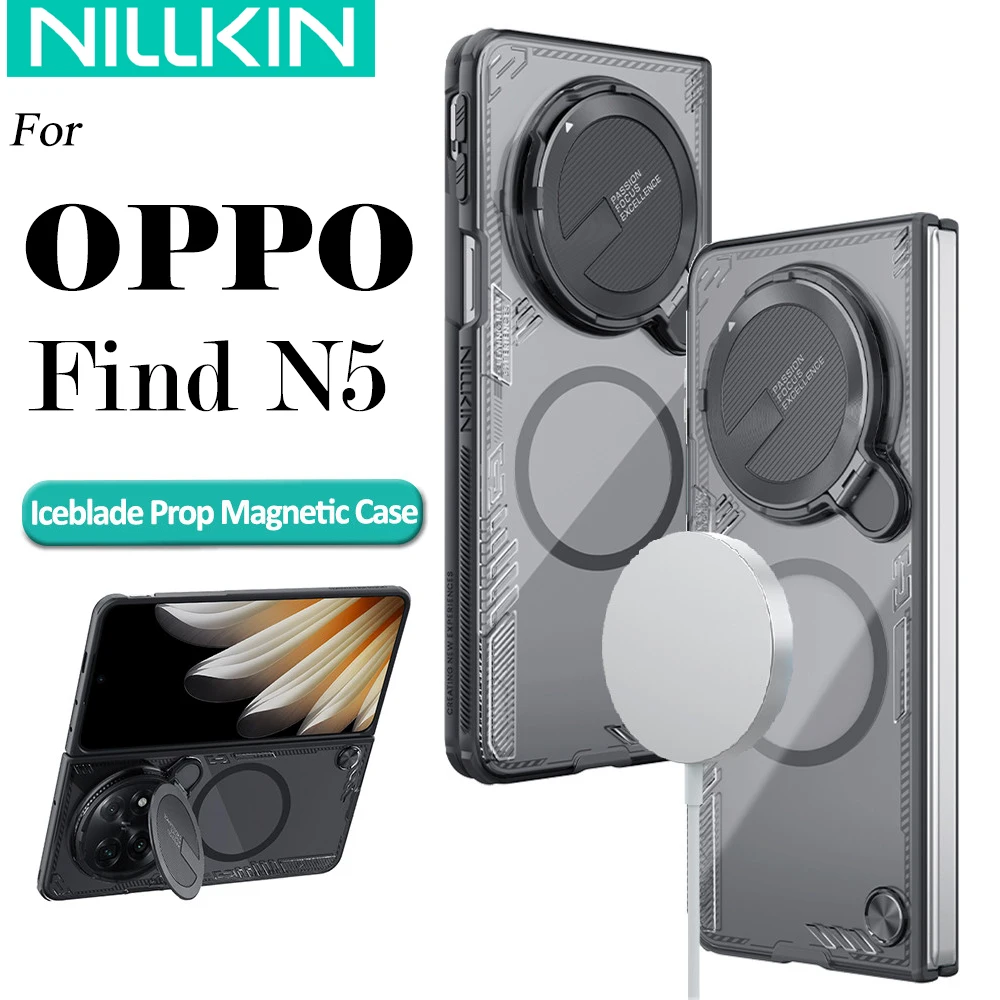 

Nillkin For Oppo Find N5 Iceblade Magnetic Bracket Phone Case Lens Protective Back Case