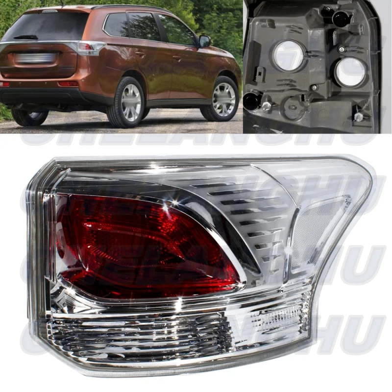 For Mitsubishi Outlander 2013 2014 2015 Right Side Tail Light Rear Lamp Brake Light Without Bulbs Car accessories