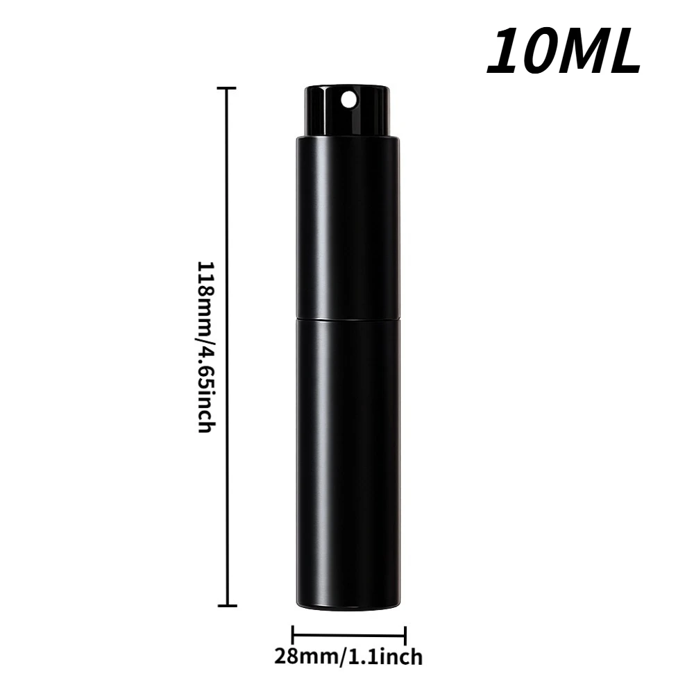 Portable 10ml Perfume Sprayer Refillable Empty Cologne Atomizer Bottle Fine Mist Dispenser for Travel Handbag Pocket Daily Carry view 6