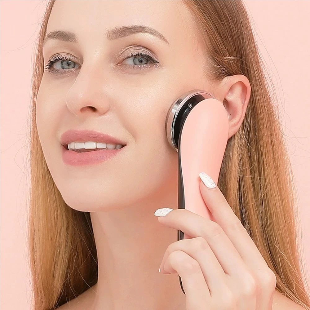 Appareil Facial à microcourant lumière LED Photon Machine de Lifting du visage cou peau serrer masseur Vibration rajeunissement outil de beauté