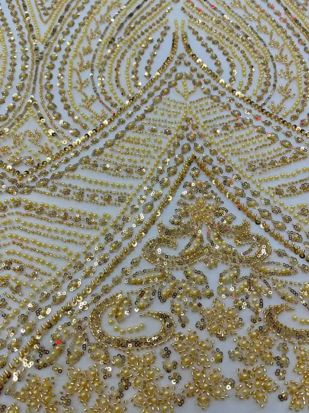 Tessuto di pizzo africano blu con paillettes ricami di perline nigeriano sposo da sposa tessuto di pizzo francese di alta qualità per matrimonio CC1438