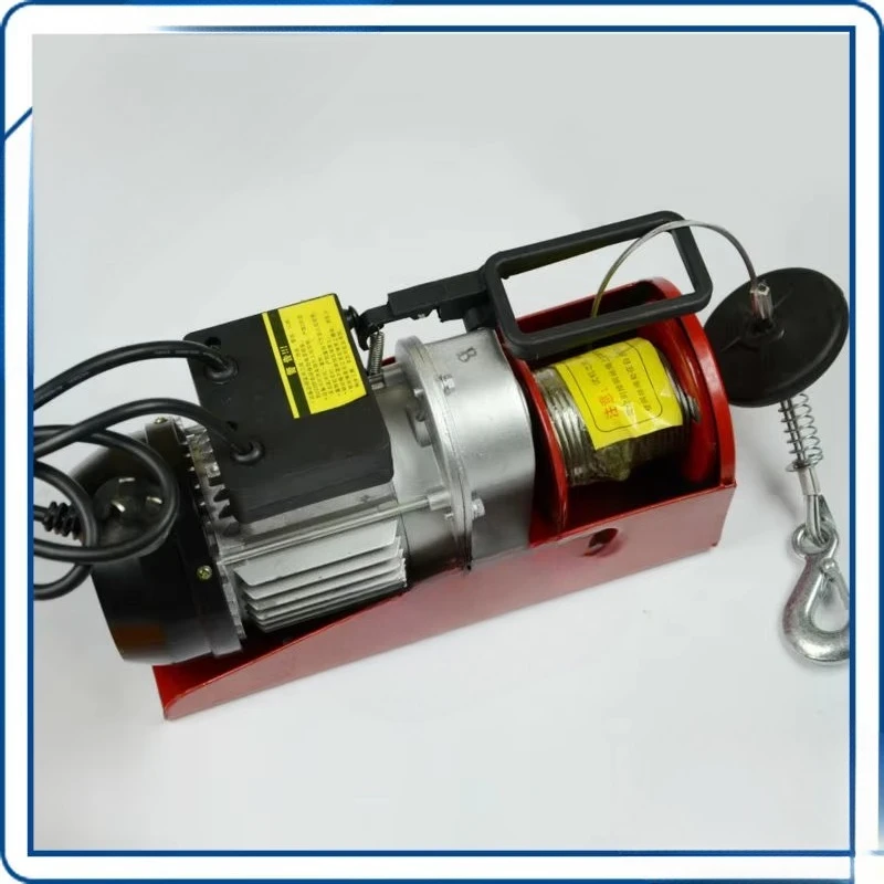 China remote control micro electric trolley overhead crane wire rope electric hoist 1.5 tons