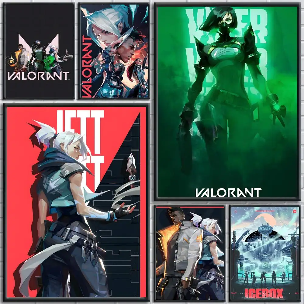Valorant Game Poster Art -AliExpress