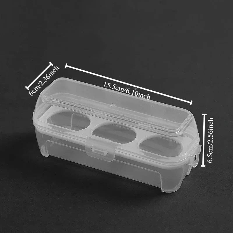 Outdoor egg storage boxholder shockproof portable transparent plastic box various specifications of beauty egg packaging box