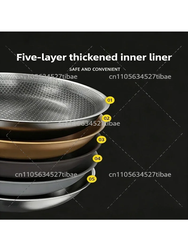 Portable Camping Gas Stove Windproof Outdoor Picnic Cooker with Non-Stick Pan