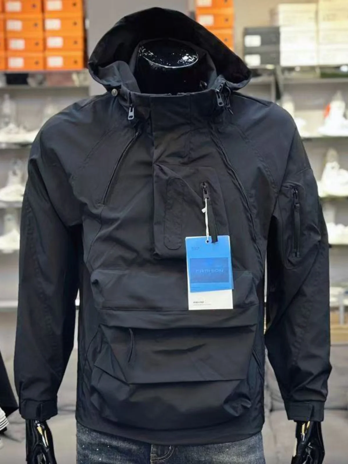 

Мужская куртка с капюшоном Sli, новая модель весна-осень, модная, в стиле ретро, простая, универсальная, молодежная, популярная, стандартная.