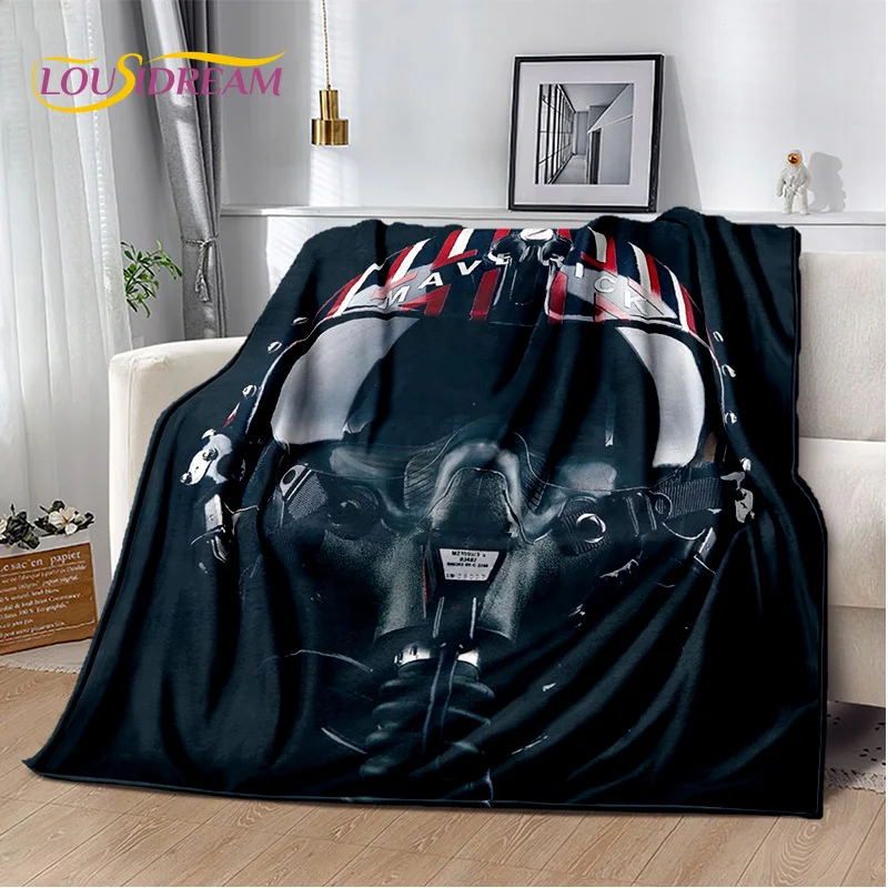 Movie Top Gun Sign Tom Cruise Blanket,Soft Throw Blanket for Home Bedroom Bed Sofa Picnic Travel Office Rest Cover Blanket Kids