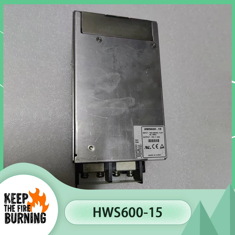 

HWS600-15 power supply 15V 43A