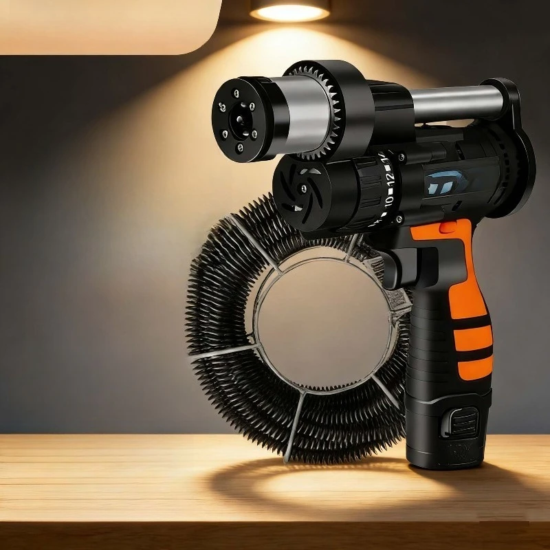 

Household sewer dredger, electric floor drain toilet sewer dredger