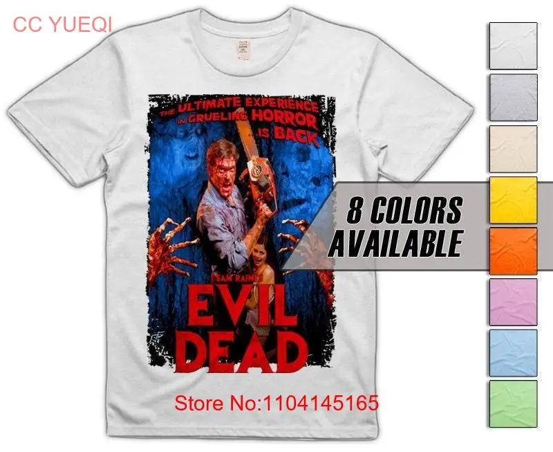 The Evil Dead V7 Men's T Shirt all sizes S 5XL 8 Colors available long or short sleeves