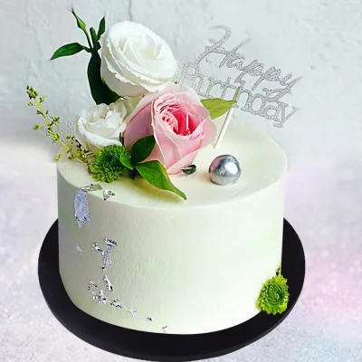 Cake model flower manual simulation Birthday Plastic Window Show Shooting props Wedding decoration