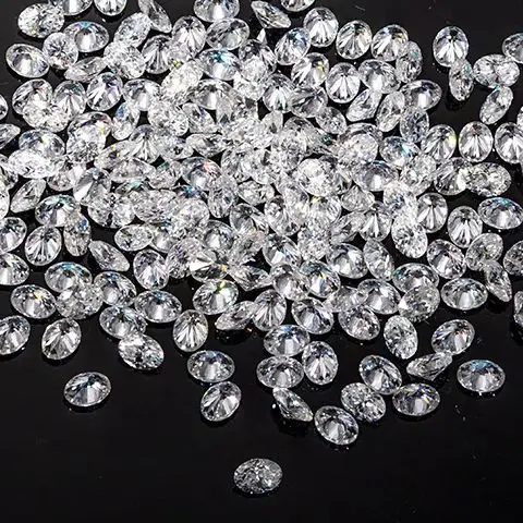 Mini Size 10pcs White Oval Cut Moissanite D VVS1 With GRA Certificated Pass Diamond Tester Pen II for Rings Makingemtone Factory