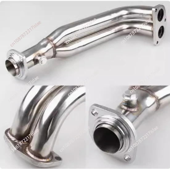 Retrofit for Honda Civic D15 D16 EK EG NA banana head burner head section, stainless steel exhaust manifold