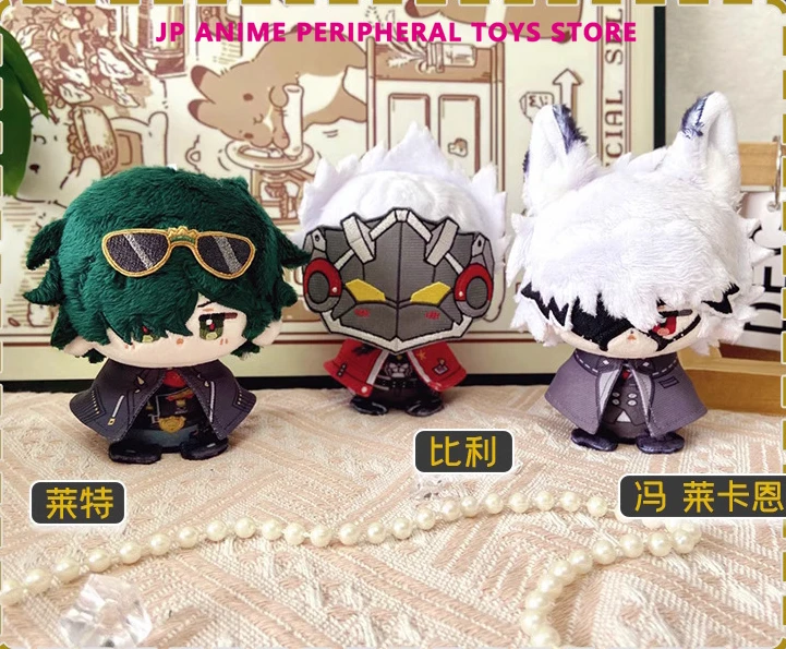 

Zenless Zone Zero плюшевая игрушка милая фигурка Von Lycaon Billy мягкая кукла 12 см плюшевый орнамент коллекция фанатов подарок