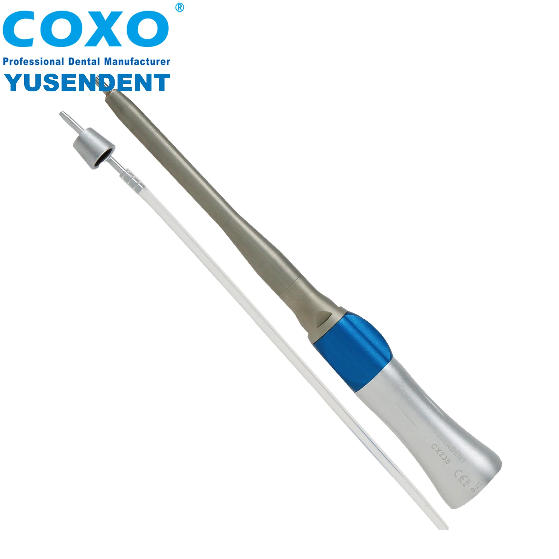 COXO Dental Supplies for Dentist Micro Surgery Surgical Operation 1:1 Straight Handpiece CX235 2S2