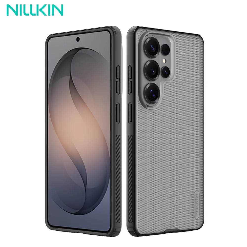 NILLKIN für Samsung Galaxy S26 Ultra Hülle Super Frosted Shield Pro Weicher TPU-Rahmen Transparente Rückseite für Samsung S26/S26+