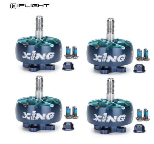 Iflight XING2 Xing V2 2207 / 2306 1755 / 1855 / 2555 / 2755kv 4-6s бесщеточная стандартная с 5 мм валом RC FPV Дрон Мультикоптер