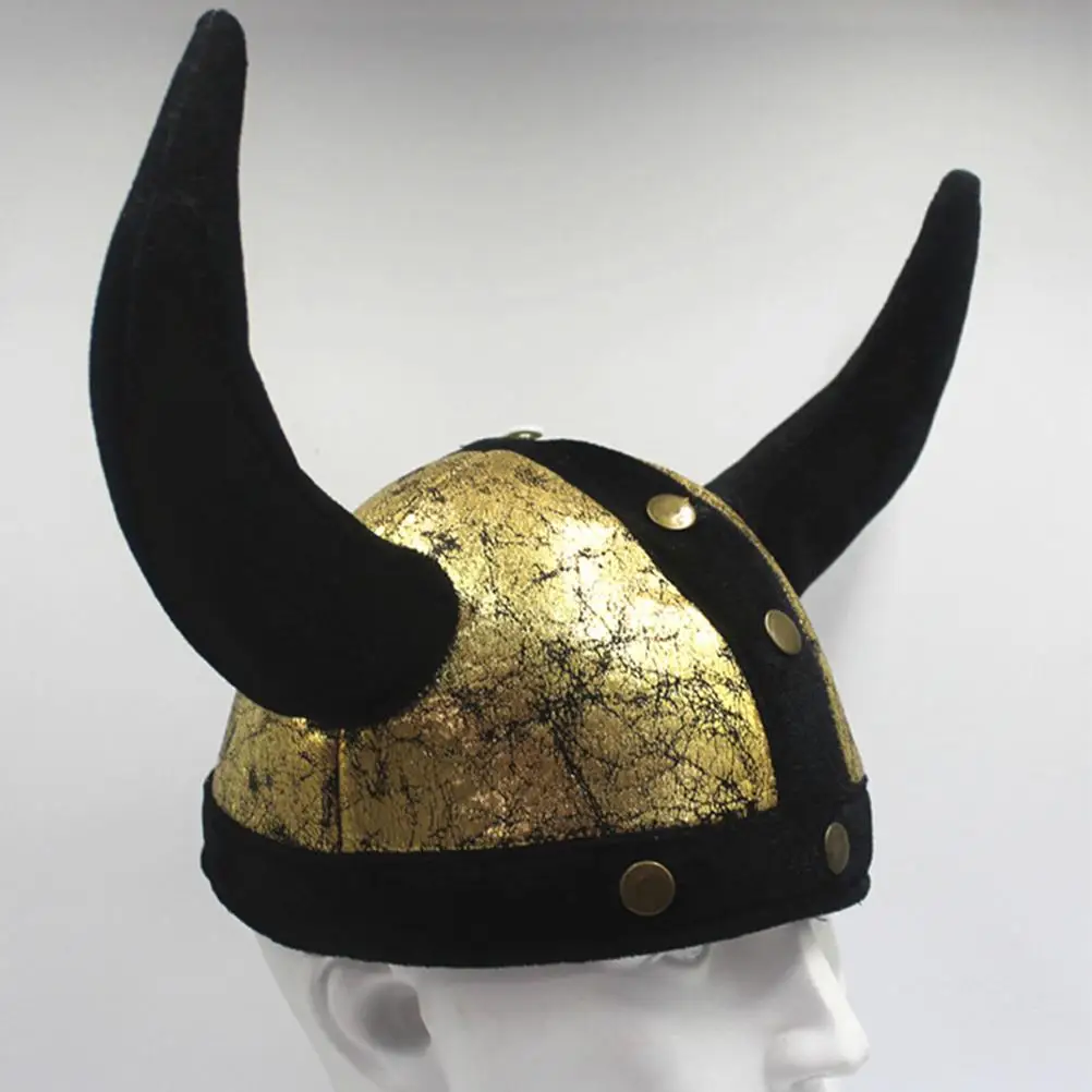 Halloween Ox Horn Hat Decorative Halloween Party Hat Halloween Costume Accessory